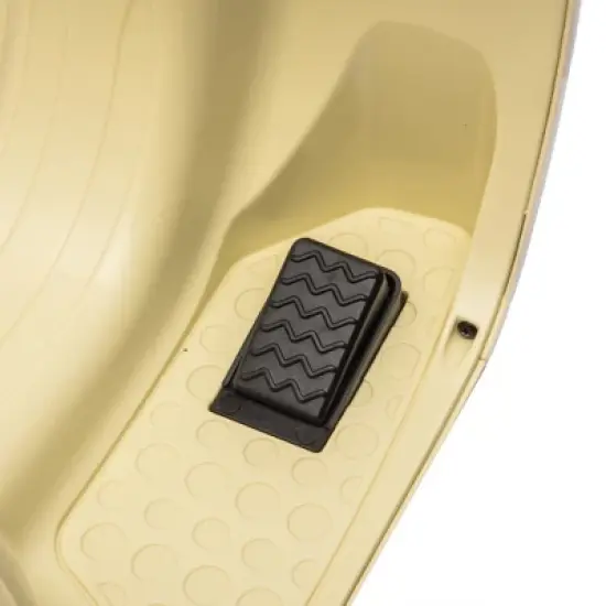 12V 2 Motors Kids Ride On Motorcycle, 2 Seater Electric Scooter Toy w/Music, Bluetooth, USB, Flip Seat, Storage Hooks & Oversized Trunk (Ages 3-6) image {6}