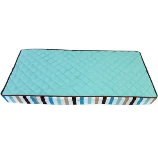 Bacati - Mod Diamonds/Stri A/C Dots chang pad cover image {7}