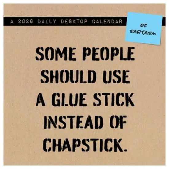 TF Publishing 8.75"x5.5" 2026 Anti Affirmations/Daily Sarcasm Daily Desktop Calendar image {3}