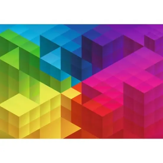 Trefl Coulor Splash: Cubic Gradient Jigsaw Puzzle - 1000pc image {2}