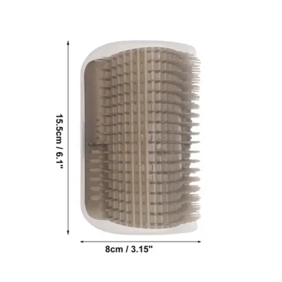 Unique Bargains Pet Grooming Brush for Cat Gray 1 Pc image {3}