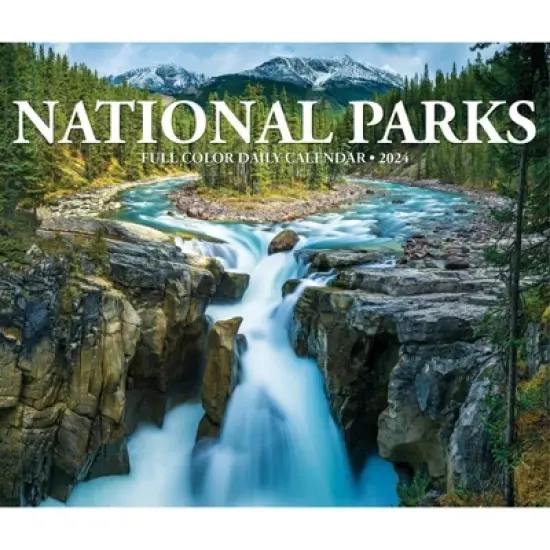 Willow Creek Press 2024 Daily Desk Calendar 5.2"x6.2" National Parks image {4}