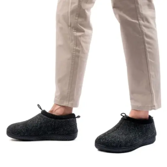 RockDove Men's Ethan Elastic Collar Bootie Slipper image {4}