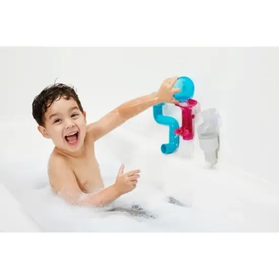 Boon BUNDLE Building Toddler Bath Tub Toy with Pipes Cogs and Tubes image {8}