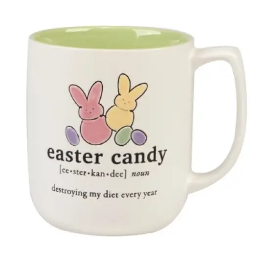 Certified International (Set of 4) 18oz Easter Words Mugs image {2}
