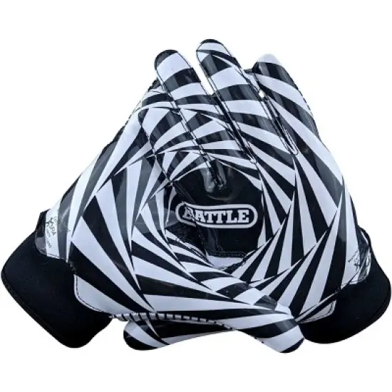Battle Sports Kaleidoscope Doom 1.0 Youth Football Receiver Gloves image {5}