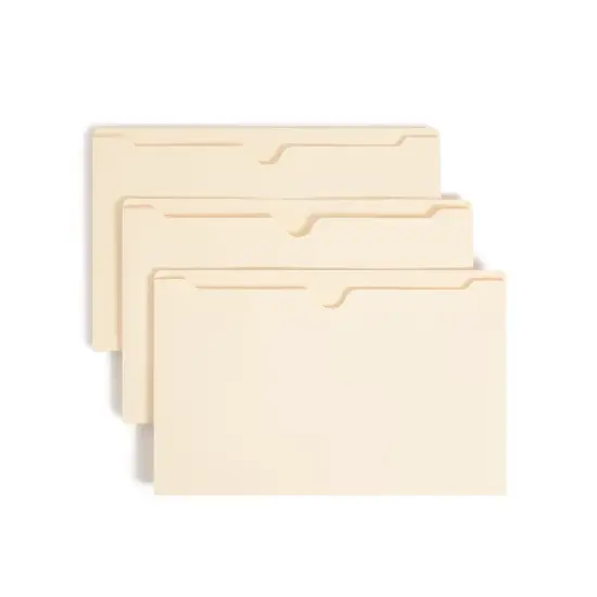 Smead File Jacket, Reinforced Tab, 2" Expansion, Legal Size, Manila, 50 per Box (76560) image {8}