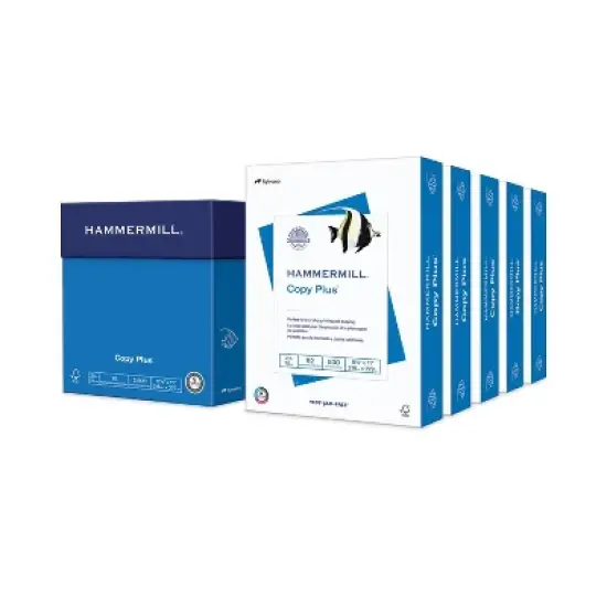 Hammermill Copy Plus Print Paper (HAM105650): 8.5x11", 20 lb, Brightness 92 image {9}