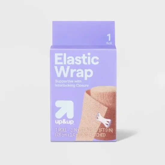Supportive Elastic Wrap - 3"x1.6 yd - up&up&trade; image {3}
