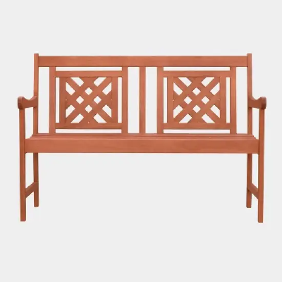 Malibu 6pc Rectangle Wood Outdoor Patio Dining Set - Tan - Vifah image {7}