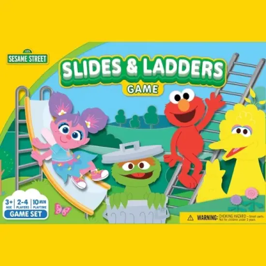 MasterPieces - Sesame Street Playground Fun - Slides & Ladders Family Board Game for Kids image {5}