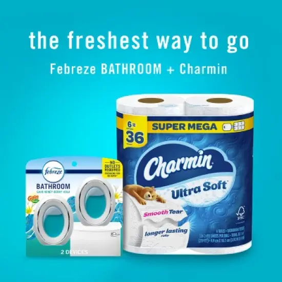 Febreze Honeyberry Hula Bathroom Air Freshener - 2ct image {7}