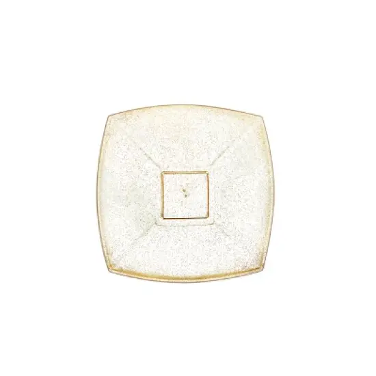 Posh Setting Square Gold Glitter Serving Bowl - 8 oz. - 4 Pack image {3}