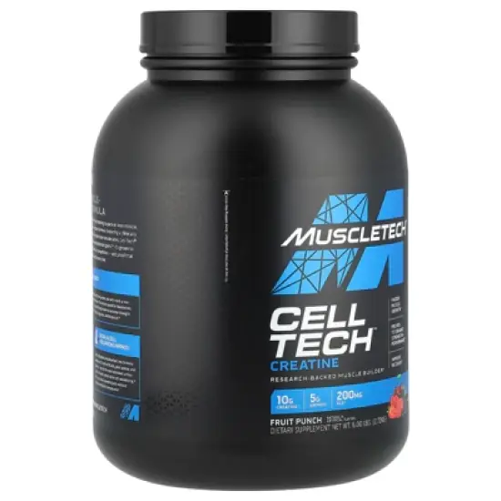 MuscleTech Cell-Tech&trade; Creatine, Fruit Punch, 6 lbs (2.72 kg) image {3}