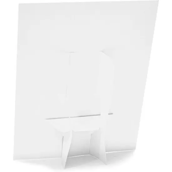 Sparkle and Bash Don't Say Baby Easel Sign, Baby Shower Games for Gender Reveal Favors, Decorations, 1 Sign and 36 Pink Beaded Necklaces image {2}