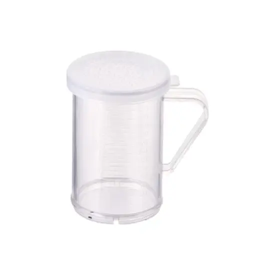 Winco Dredge Set with 3 Clear Snap-On Lids, 10 oz image {3}