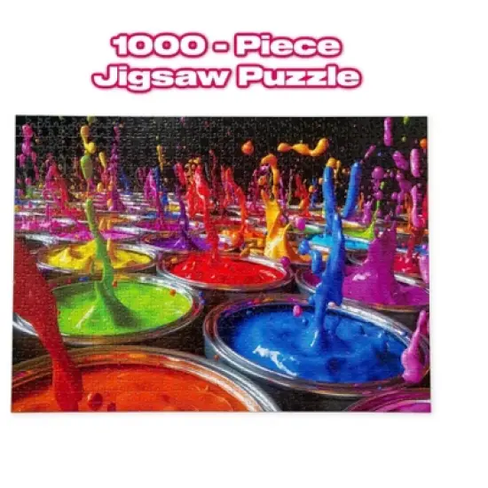 Toynk Paint Splash 1000 Piece Jigsaw Puzzle image {1}