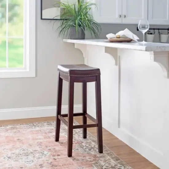 Set of 2 Claridge Barstools - Linon image {8}