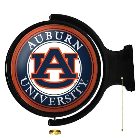 University Original Round Rotating Lighted Wall Sign image {11}