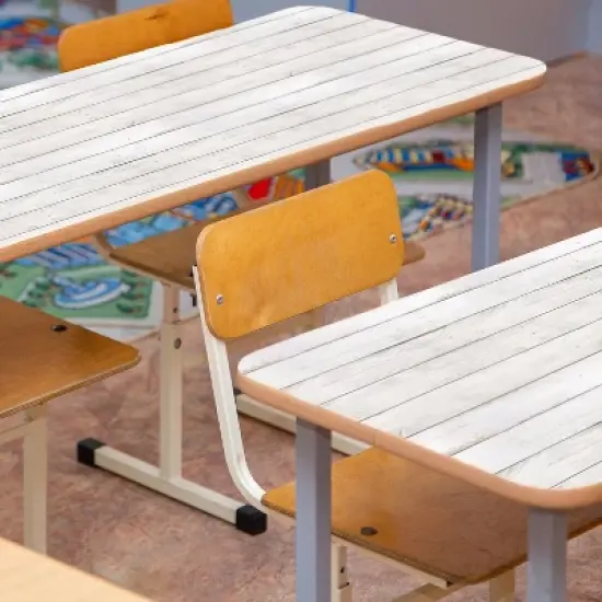 Teacher Created Resources&reg; Peel and Stick Decorative Paper Roll, 17-1/2" x 10 ft, White Shiplap image {6}