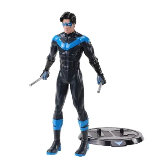 DC Comic BendyFigs Collectible Figure Nightwing image {1}