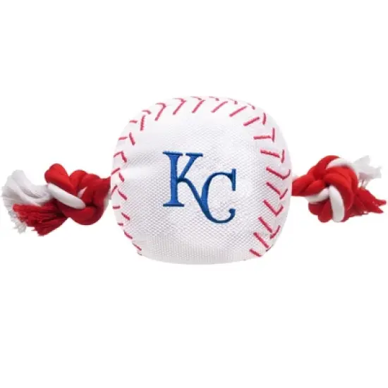 MLB Pets First Nylon Baseball Rope Dog Toy image {6}