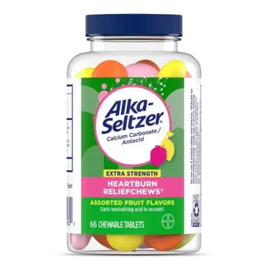 Alka-Seltzer Extra Strength Antacid Heartburn Relief Chews image {9}