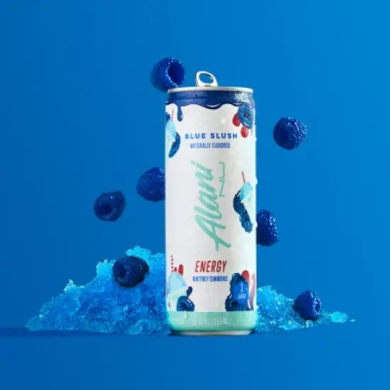 Alani Blue Slush Energy Drink - 12 fl oz Can image {3}