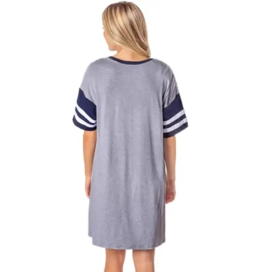 Star Trek Womens' Property Of Starfleet Academy Nightgown Pajama Shirt Grey image {1}