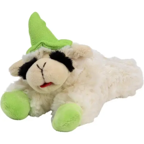 Multipet Lamb Chop with Witch Hat 6", White image {4}