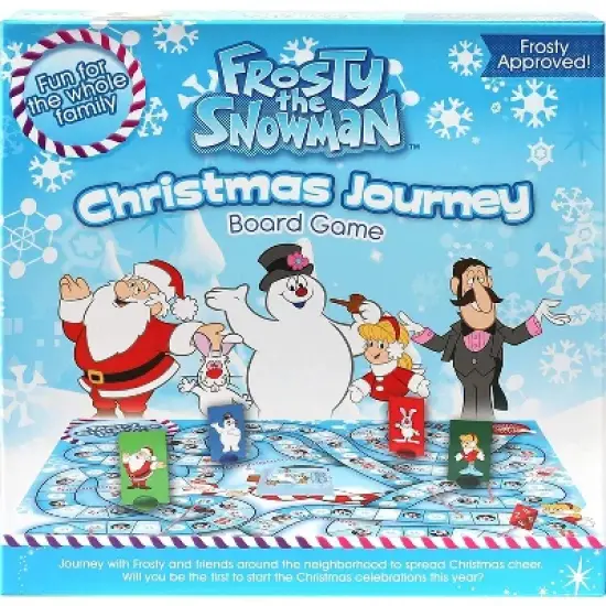 Aquarius Puzzles Frosty The Snowman Family Board Game image {1}