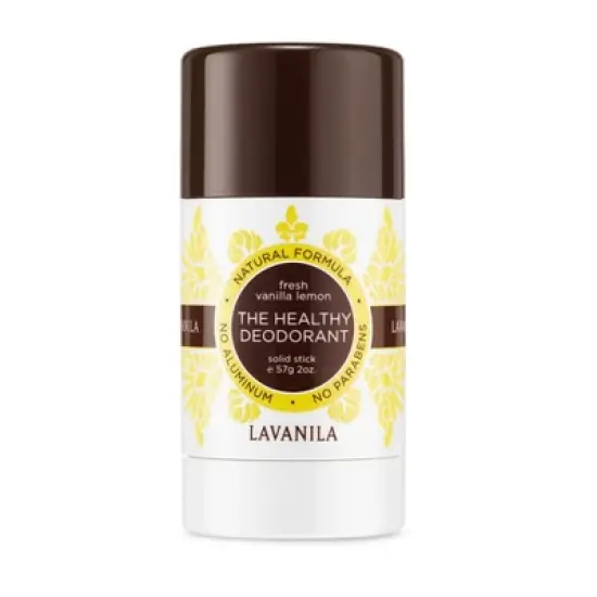Lavanila Natural Solid Deodorant - Vanilla Lemon - Aluminum-Free 2oz image {4}