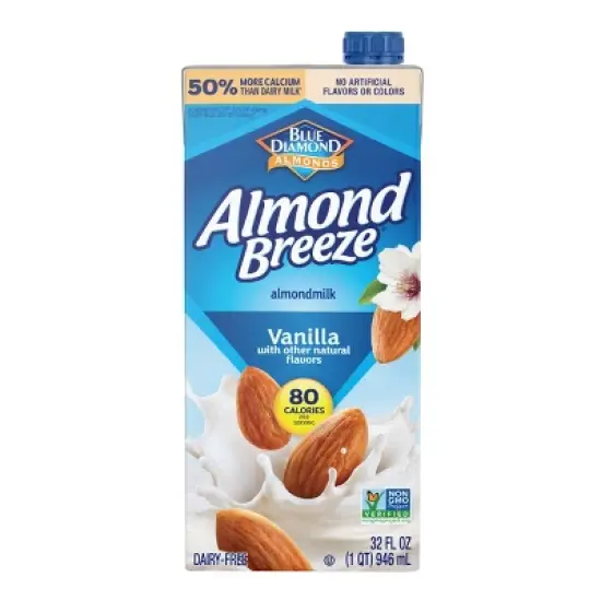 Almond Breeze Shelf Stable non-Dairy Almond Milk image {9}