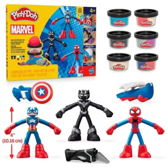 Play-Doh Marvel Figures Plus Pack Playset image {3}