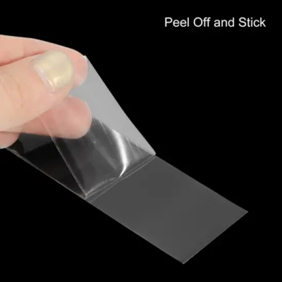 Unique Bargains Stainless Steel Self-Adhesive Wall Molding Peel Stick Trim image {2}