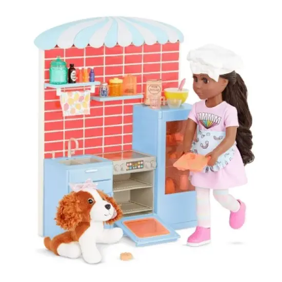 Glitter Girls Kitchen & Baking Accessories for 14" Dolls Vlog Set image {2}