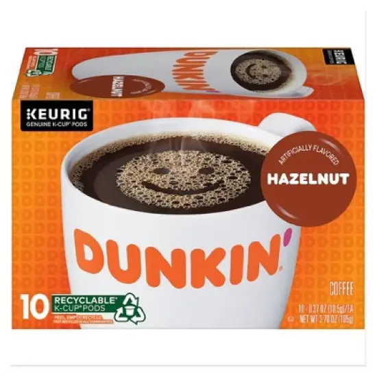 Dunkin' Donuts K-Cups Coffee Hazelnut 3.70 oz image {3}