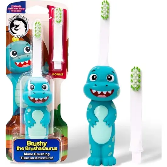 Toothbrush Toys Kids Play Toothbrush, Extra Soft Bristles with Easy Grip for Small Hands, Make Brushing Time an Adventure - Ages 2+ image {10}