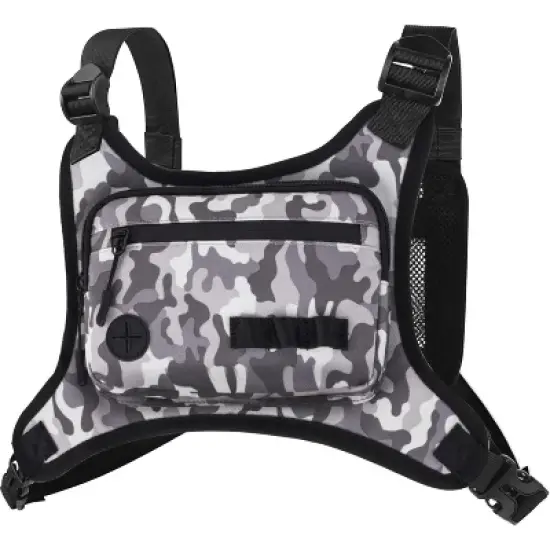 Running Chest Pack Lightweight, Outdoor Sports Vest Bag with Phone Holder for Men Women, Ideal for Cycling, Hiking, Workout, Skiing image {7}