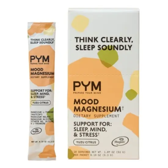PYM Sleep Magnesium Powder Stick Packs - 10ct image {8}