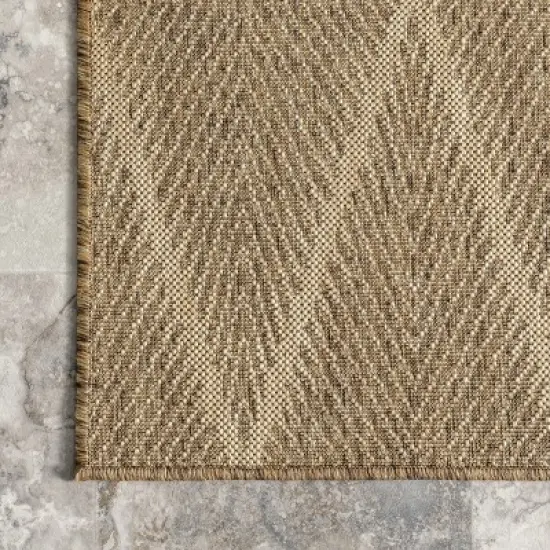 nuLOOM Shona Moroccan Lattice Indoor/Outdoor Patio Area Rug image {4}