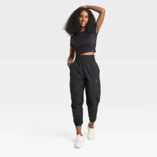 Women's High-Rise Cargo Joggers - JoyLab&trade; image {2}