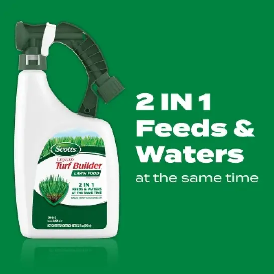 Scotts 32oz Liquid Turf Builder Lawn Food image {9}