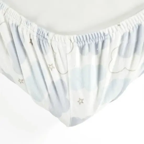 Lush D&eacute;cor Soft & Plush Fitted Crib Sheet Goodnight image {4}