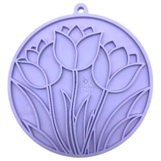 Tulip Design eMat Enrichment Lick Mat With Suction Cups image {12}