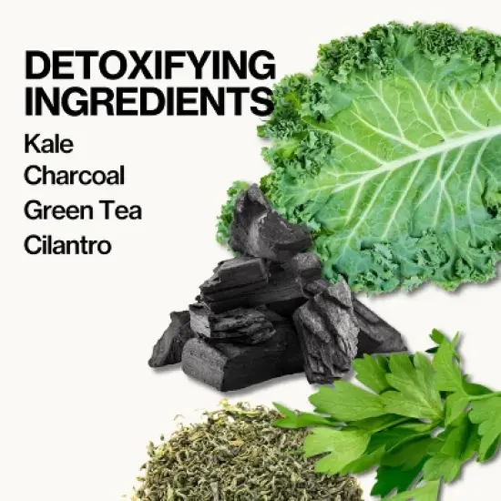 Pacifica Super Green Detox Kale and Charcoal Face Mask - 0.67 fl oz image {2}