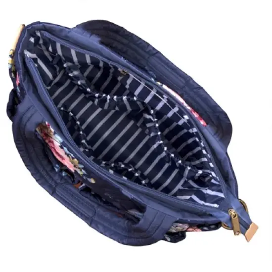 Baby Essentials Quilted Floral Tote image {3}