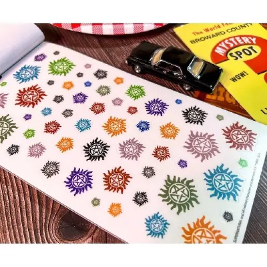 Supernatural Planner Sticker Book - Con*Quest Journals image {9}