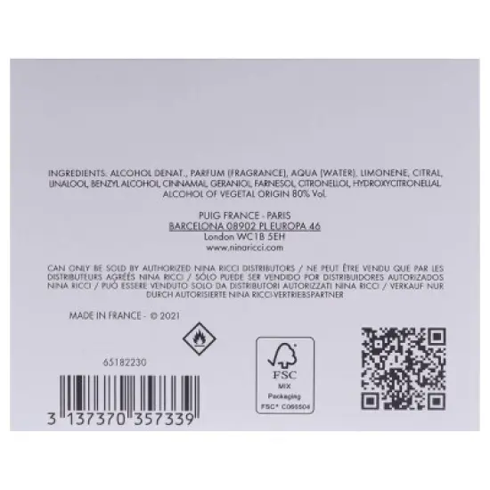 Nina Fleur by Nina Ricci Women's Eau De Toilette - 2.7oz image {3}