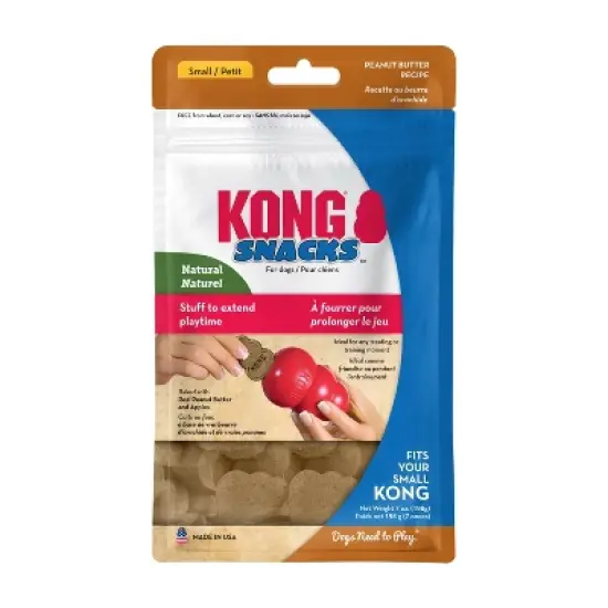 KONG Peanut Butter Dog Treats - S - 7oz image {5}